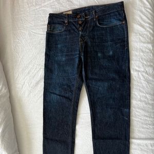 Freenote Portola raw denim jeans